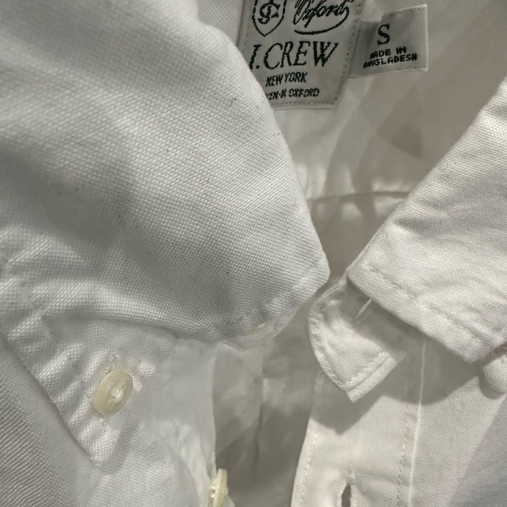 J. Crew Crisp White Dress Shirt - Picture 2 of 4